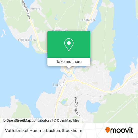 Våffelbruket Hammarbacken map