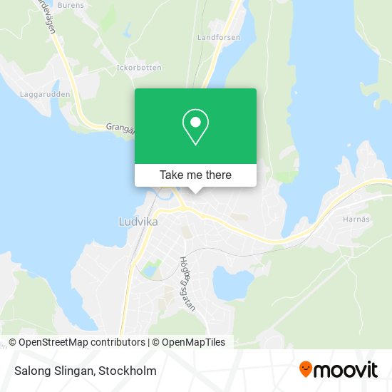 Salong Slingan map