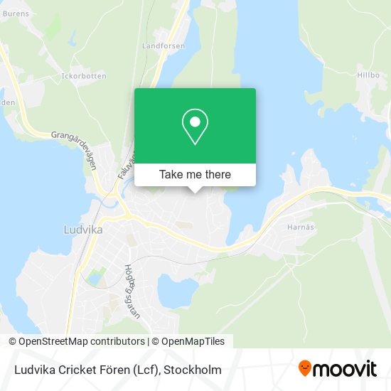 Ludvika Cricket Fören (Lcf) map