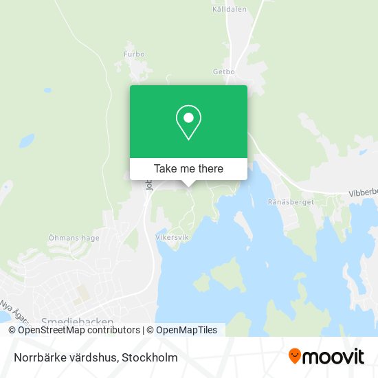 Norrbärke värdshus map