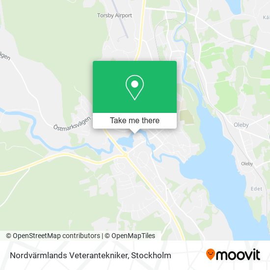 Nordvärmlands Veterantekniker map