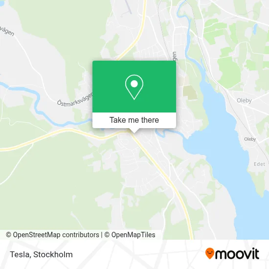Tesla map