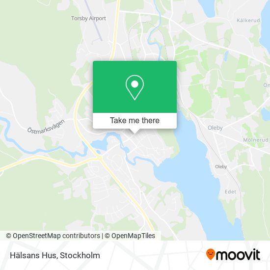 Hälsans Hus map