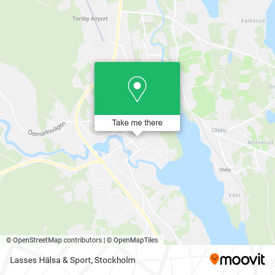 Lasses Hälsa & Sport map