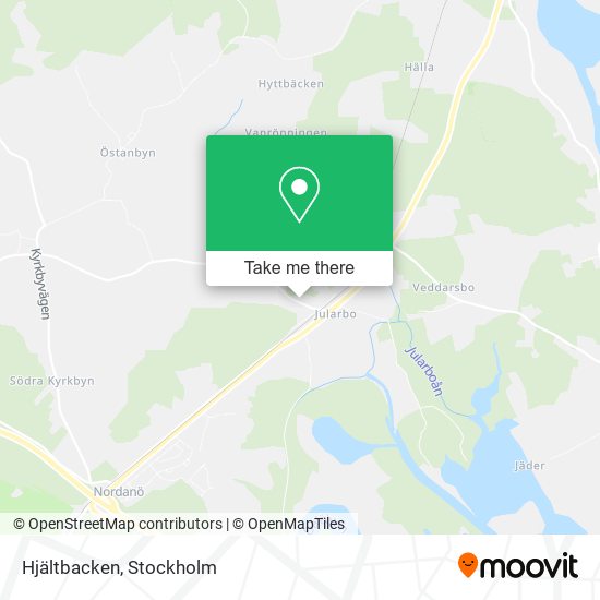 Hjältbacken map