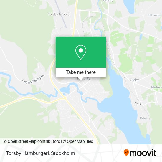 Torsby Hamburgeri map