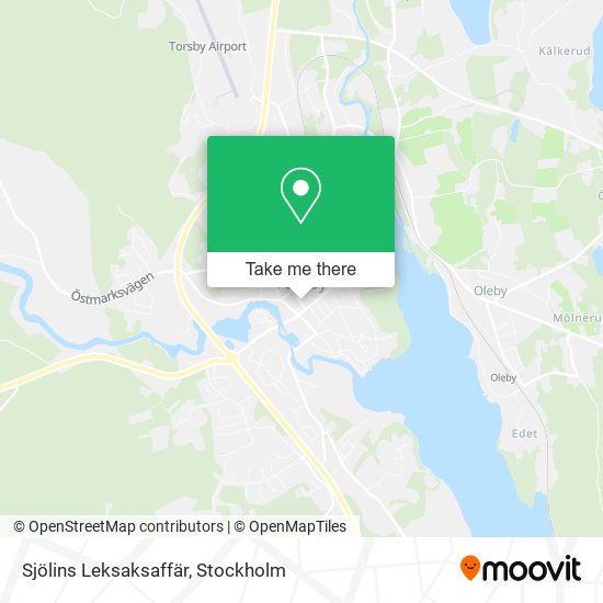 Sjölins Leksaksaffär map