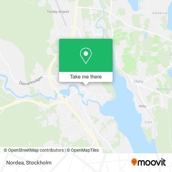 Nordea map