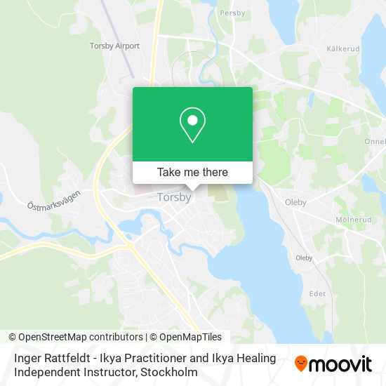 Inger Rattfeldt - Ikya Practitioner and Ikya Healing Independent Instructor map