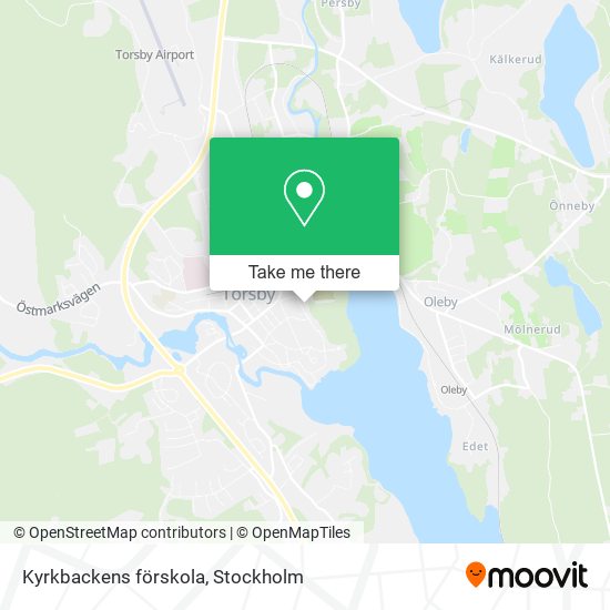 Kyrkbackens förskola map