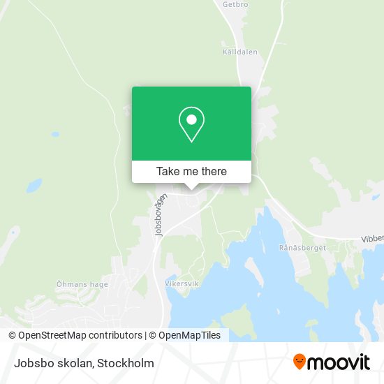 Jobsbo skolan map