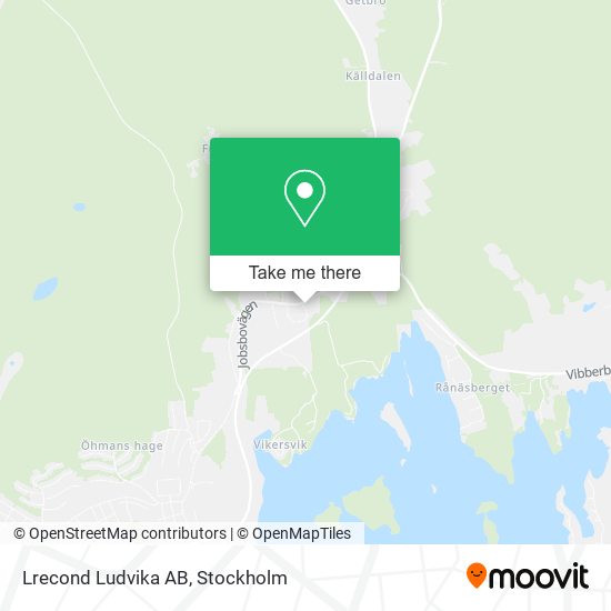 Lrecond Ludvika AB map