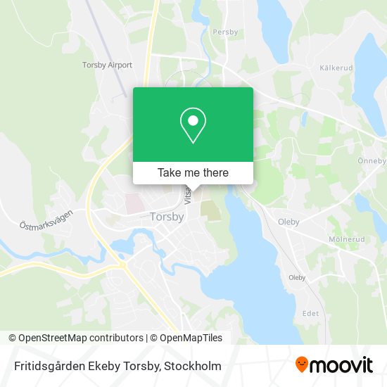 Fritidsgården Ekeby Torsby map