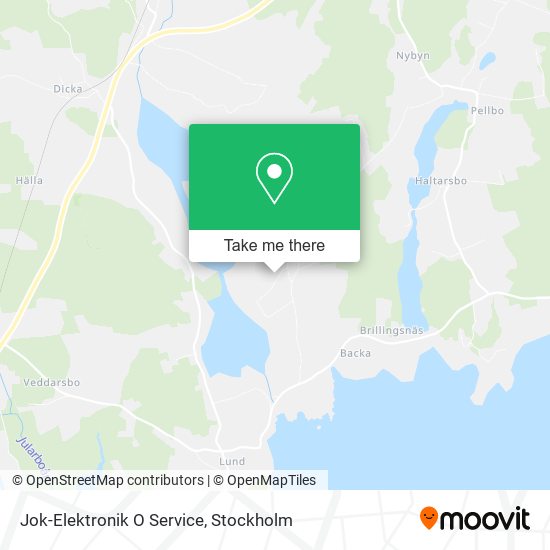 Jok-Elektronik O Service map
