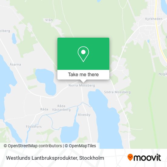 Westlunds Lantbruksprodukter map