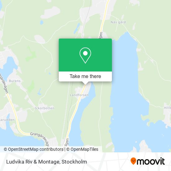 Ludvika Riv & Montage map