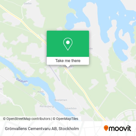 Grönvallens Cementvaru AB map