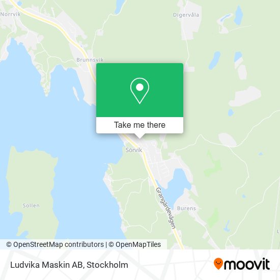 Ludvika Maskin AB map