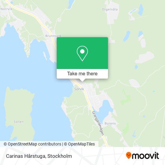 Carinas Hårstuga map