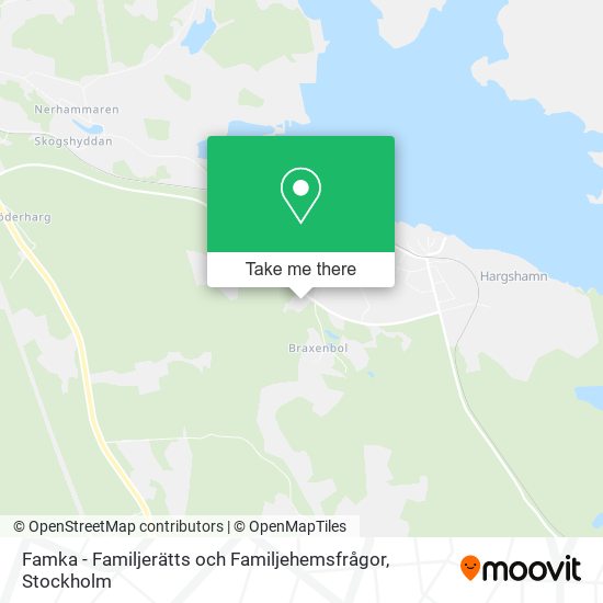 Famka - Familjerätts och Familjehemsfrågor map