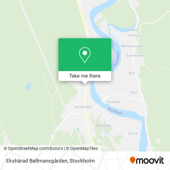 Ekshärad Bellmansgården map