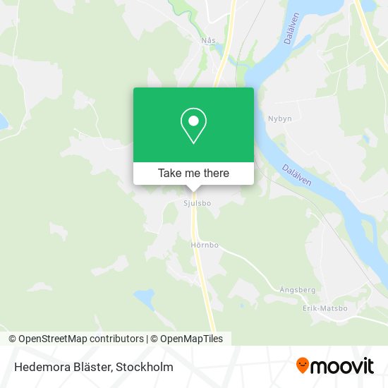 Hedemora Bläster map