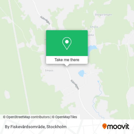 By Fiskevårdsområde map