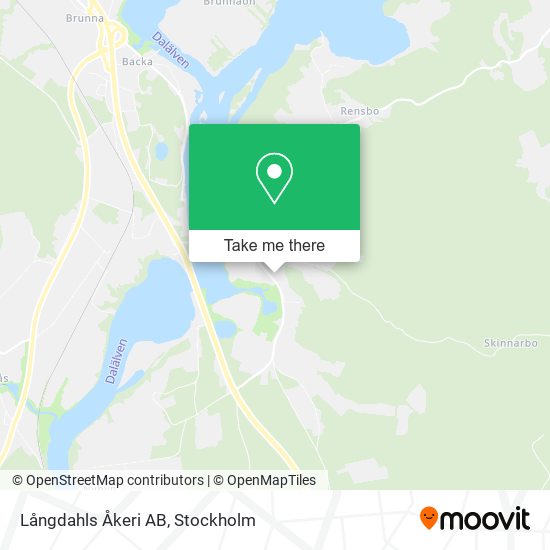 Långdahls Åkeri AB map