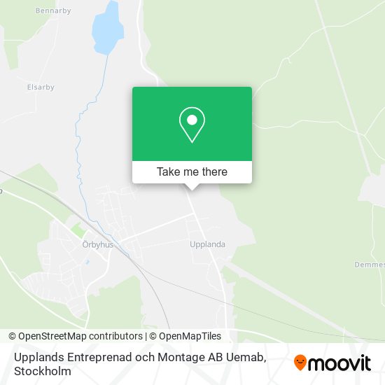 Upplands Entreprenad och Montage AB Uemab map