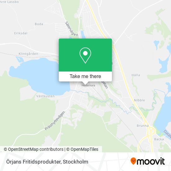 Örjans Fritidsprodukter map