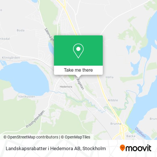 Landskapsrabatter i Hedemora AB map