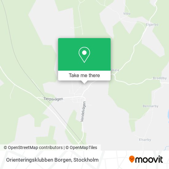 Orienteringsklubben Borgen map