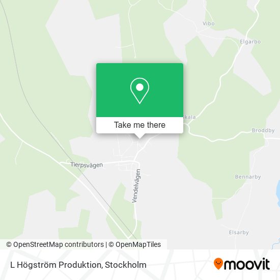 L Högström Produktion map