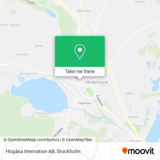 Högåsa Innovation AB map