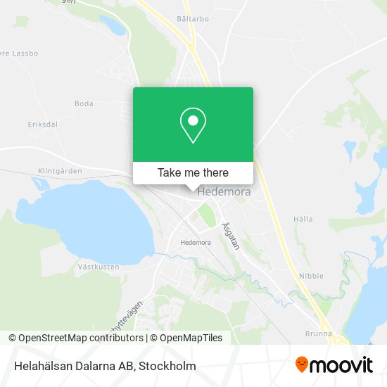 Helahälsan Dalarna AB map