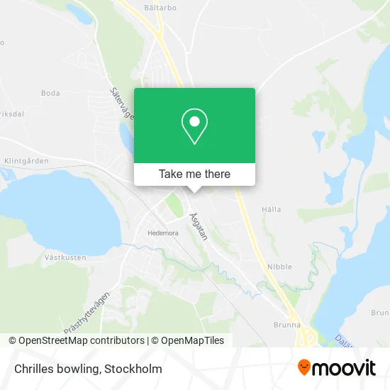 Chrilles bowling map