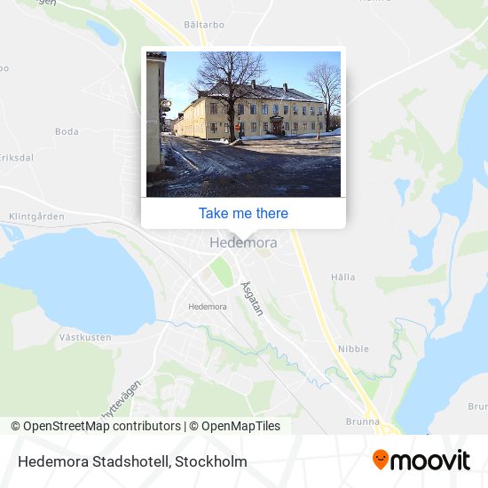 Hedemora Stadshotell map