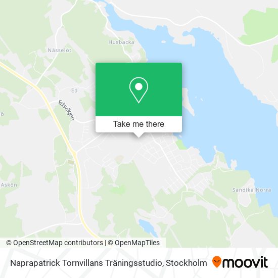 Naprapatrick Tornvillans Träningsstudio map