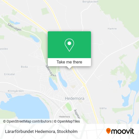 Lärarförbundet Hedemora map