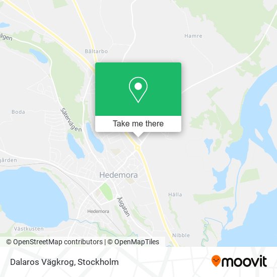 Dalaros Vägkrog map