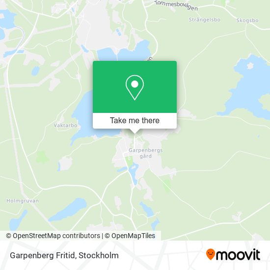 Garpenberg Fritid map