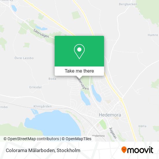 Colorama Målarboden map