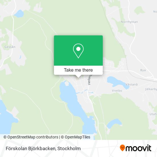 Förskolan Björkbacken map