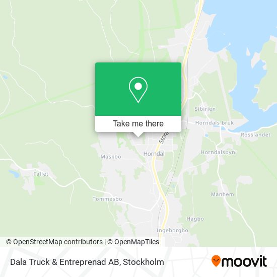 Dala Truck & Entreprenad AB map