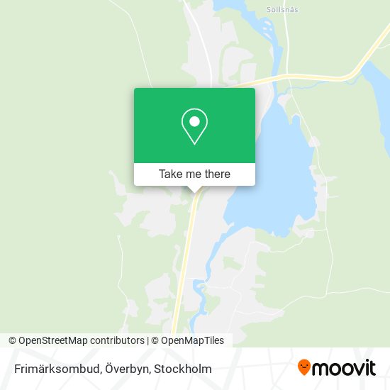 Frimärksombud, Överbyn map