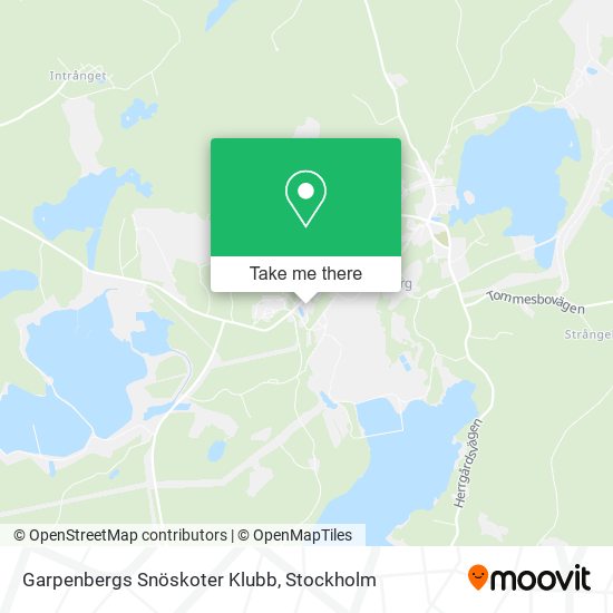 Garpenbergs Snöskoter Klubb map