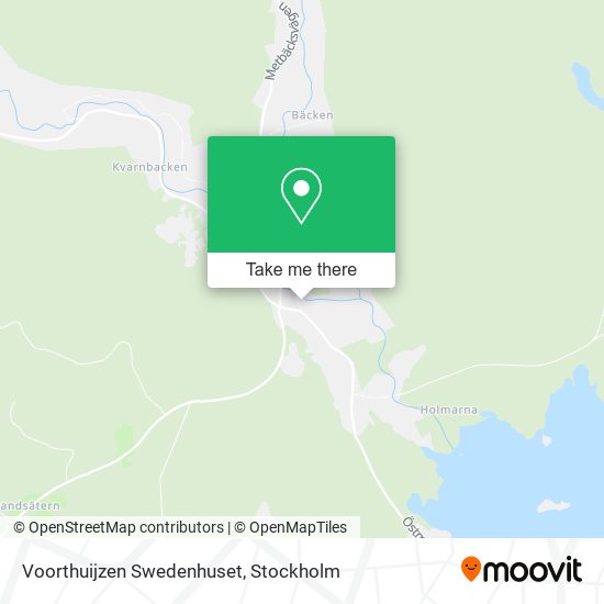 Voorthuijzen Swedenhuset map