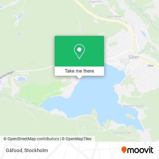 Gåfood map