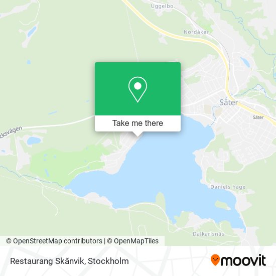 Restaurang Skãnvik map