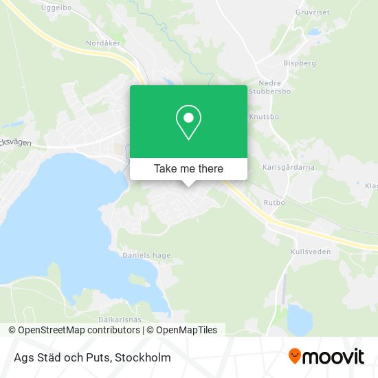 Ags Städ och Puts map